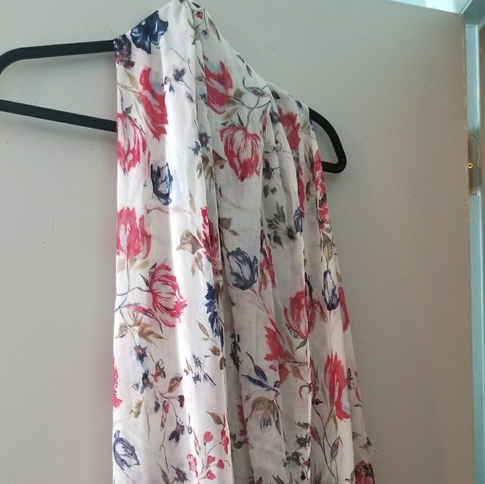 Floral scarf